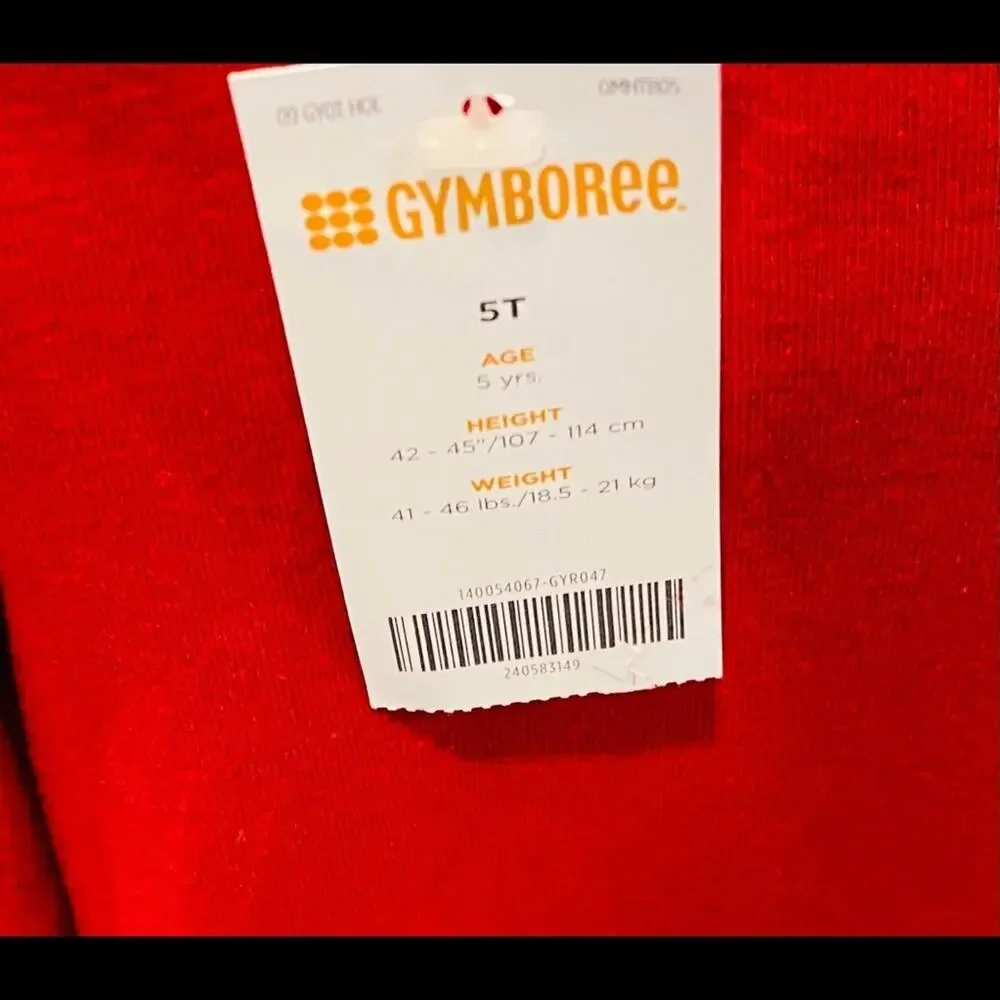 Gymboree red ls